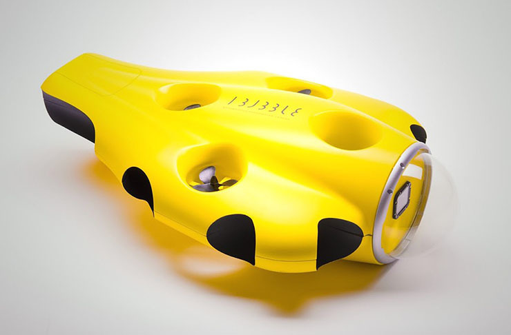 iBubble。水中ドローンで「釣りをしながら水中シーンを撮る